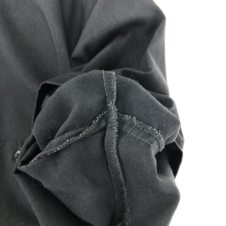 Dickies Short Sleeve Work Shirt, Men's XL polyester gray type Vintage Second Hand