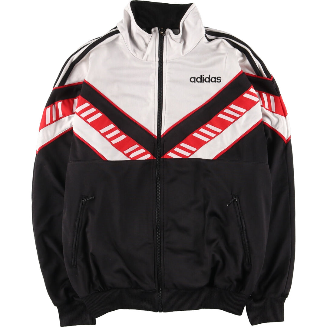 90'S Adidas Jersey Track Jacket Made in Indonesia Men's M Vintage / eaa452639