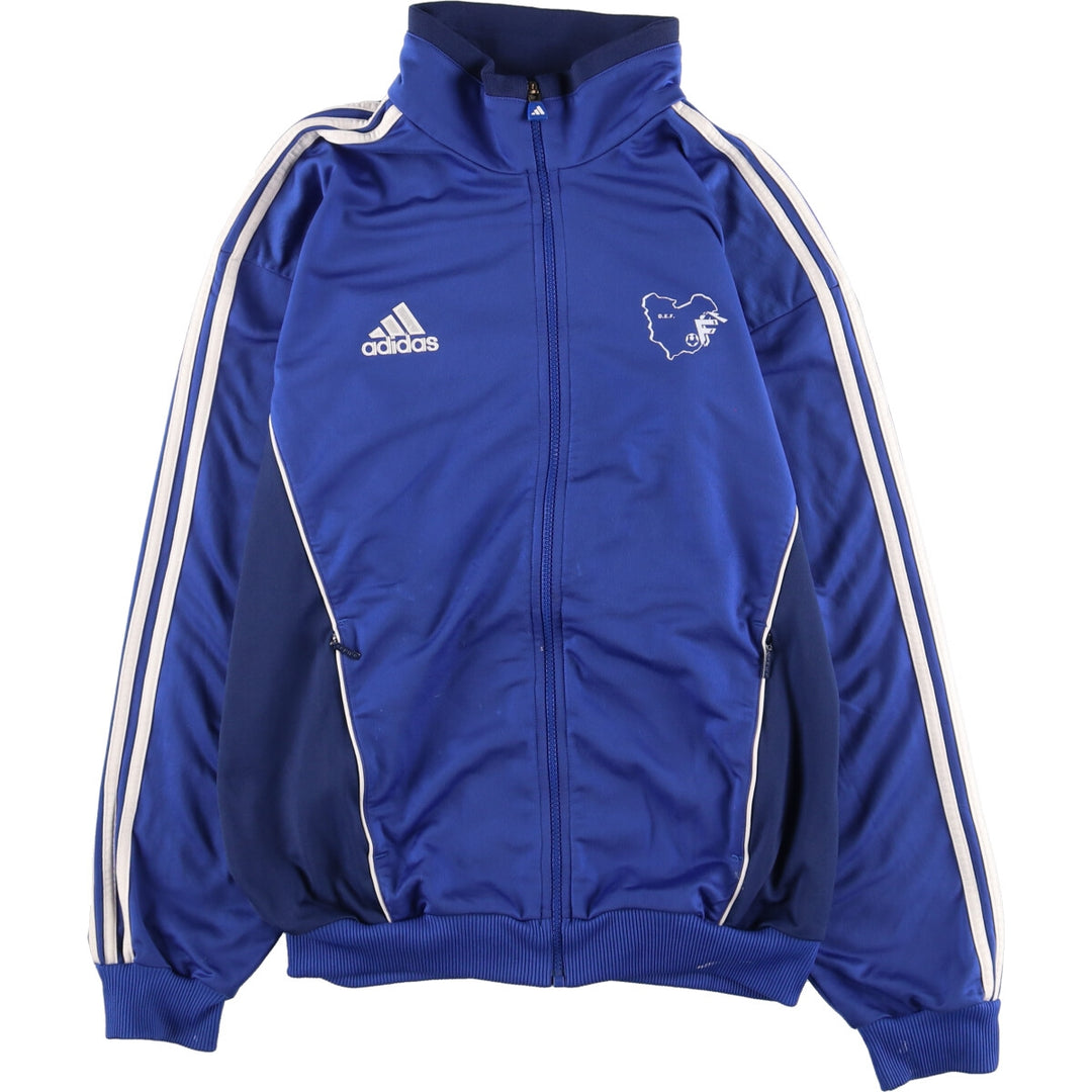 00'S adidas jersey track jacket men's L /eaa452648