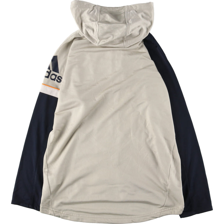 00'S adidas hooded jersey track jacket men's M /eaa452654