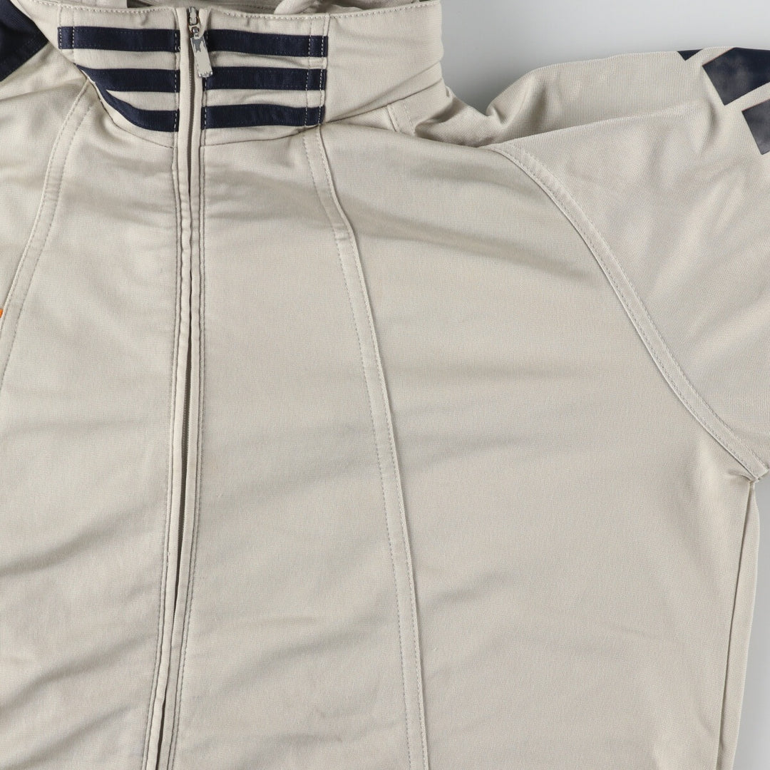 00'S adidas hooded jersey track jacket men's M /eaa452654