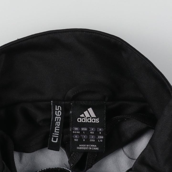 00'S adidas CLIMA365 Half Zip Pullover Jersey Track Jacket Men's L /eaa452657