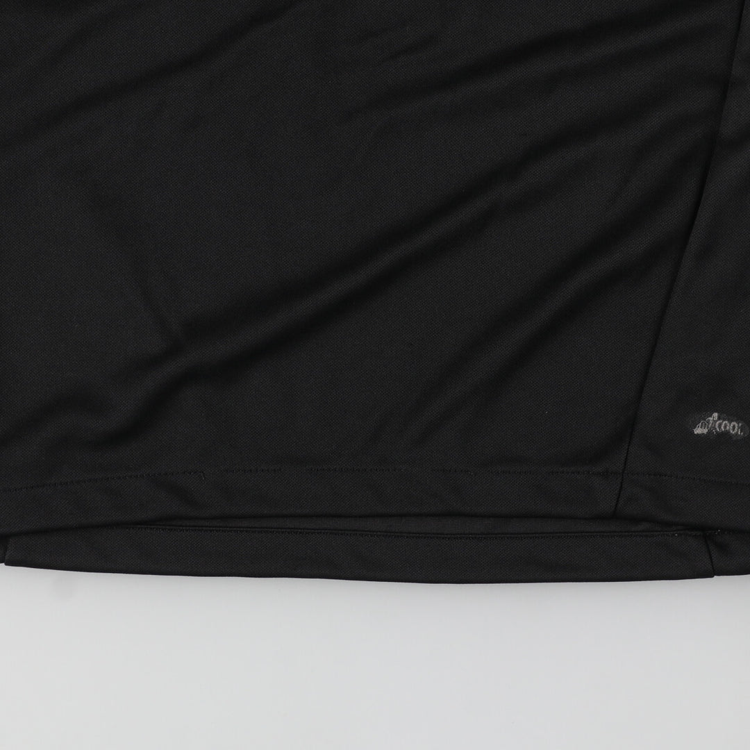 00'S adidas CLIMA365 Half Zip Pullover Jersey Track Jacket Men's L /eaa452657