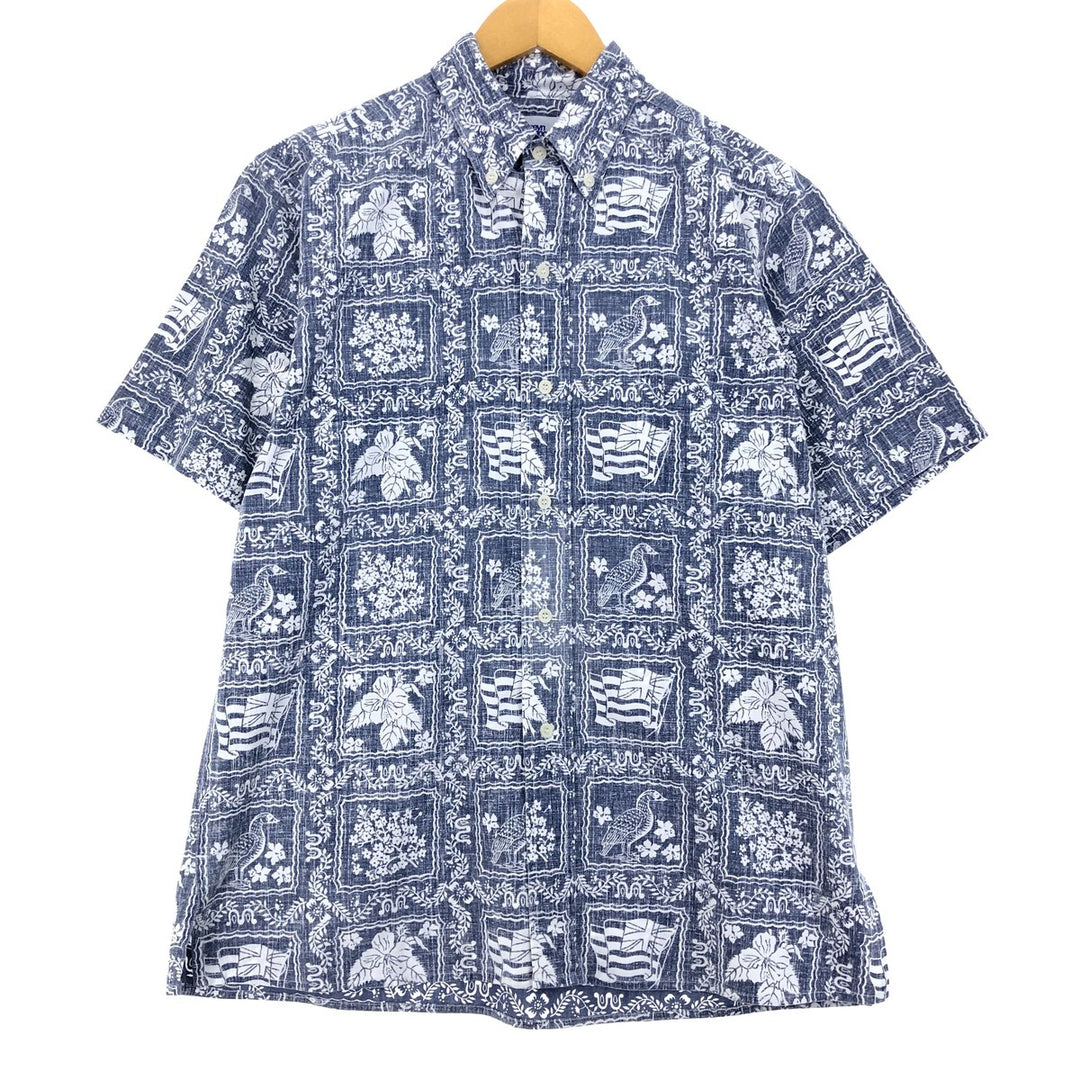 90'S Reyn Spooner Swimsuit Tag Bikini Tag Button Down Hawaiian Aloha Shirt Men's M Vintage /eaa452747