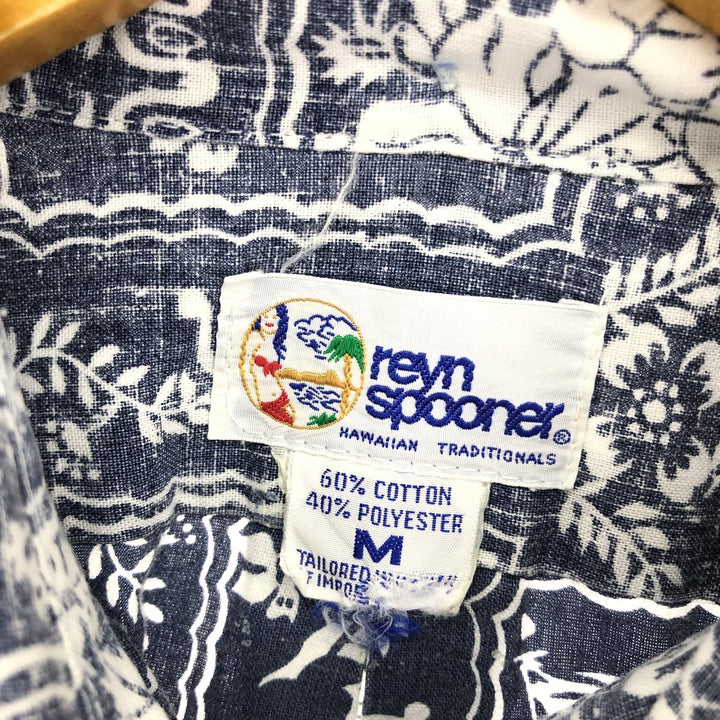 90'S Reyn Spooner Swimsuit Tag Bikini Tag Button Down Hawaiian Aloha Shirt Men's M Vintage /eaa452747