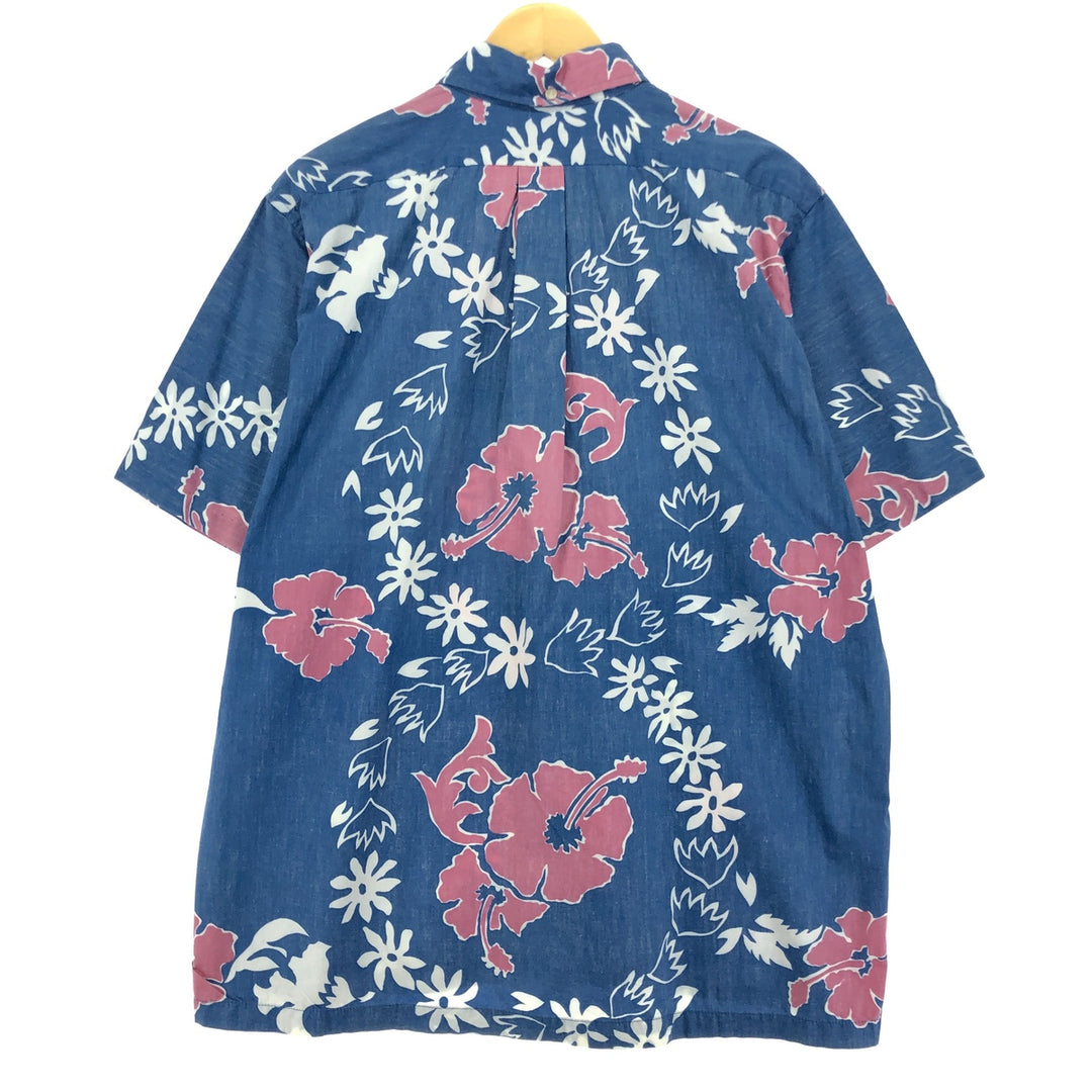 Reyn Spooner PHIL EDWARDS Phil Edwards all-over print pullover button-down Hawaiian aloha shirt men's L /eaa452756