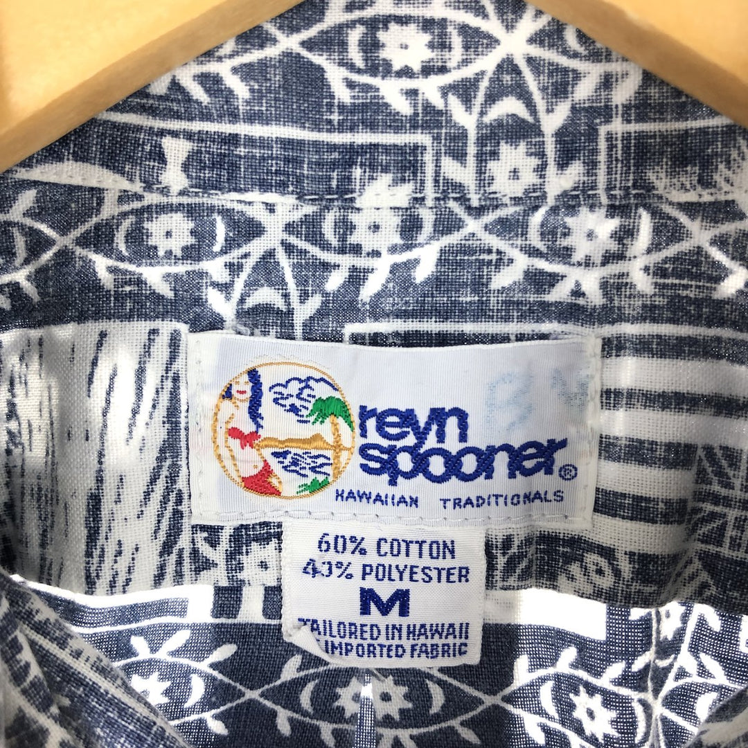 90'S Reyn Spooner REYNSPOONER Swimsuit Tag Bikini Tag All-Over Print Hawaiian Aloha Shirt Made in Hawaii Men's M Vintage /eaa452758