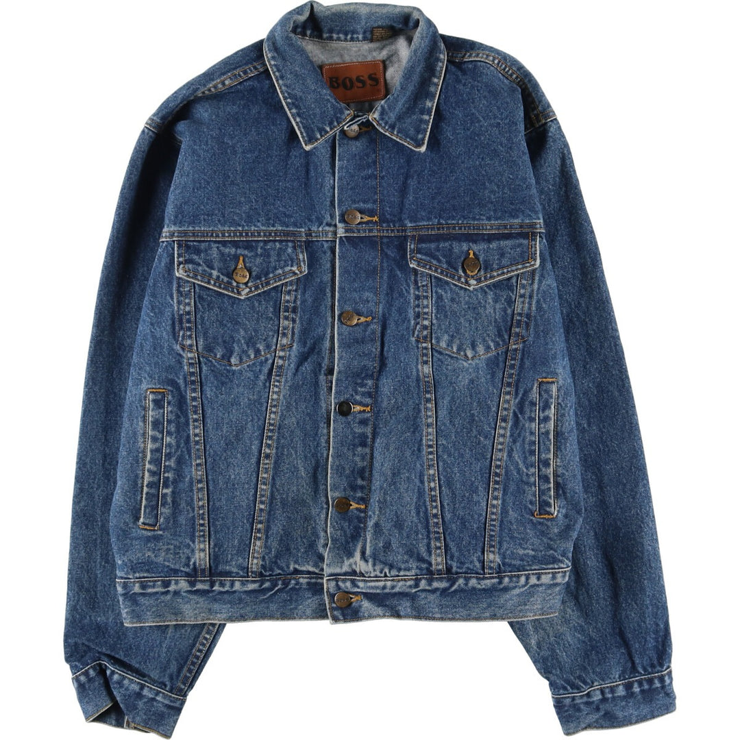 BOSS denim jacket, G-jacket, men's size L / eaa452903