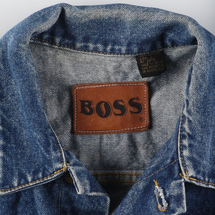BOSS denim jacket, G-jacket, men's size L / eaa452903