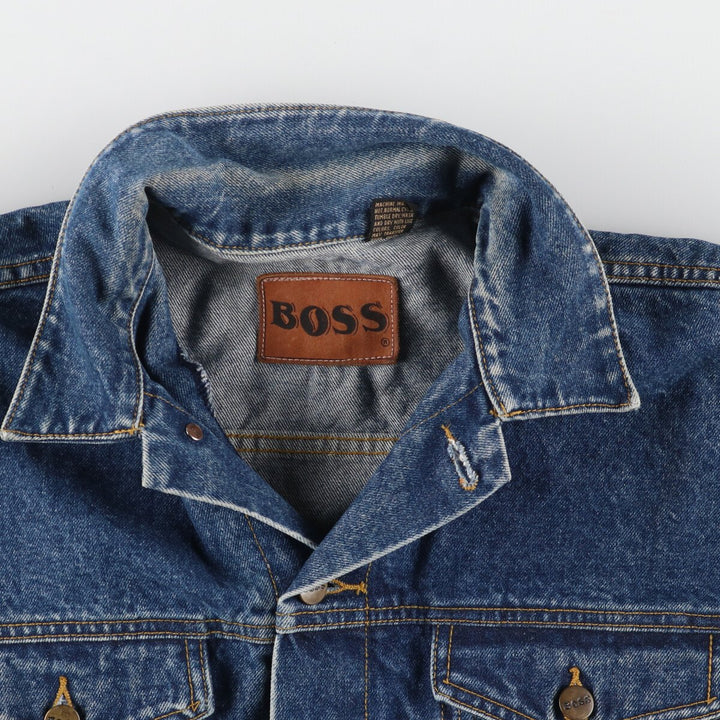BOSS denim jacket, G-jacket, men's size L / eaa452903