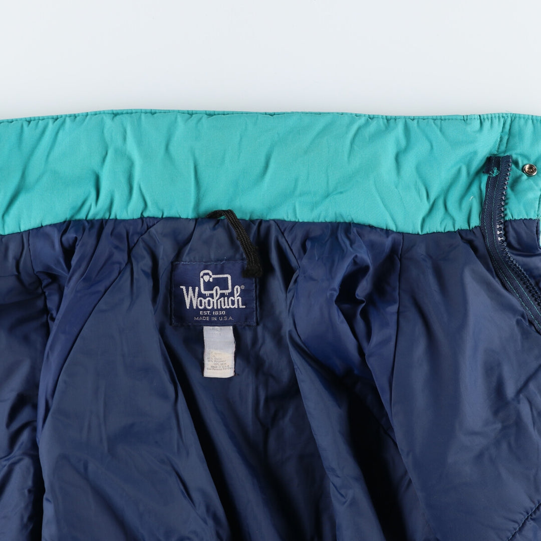 80'S Woolrich padded mountain jacket, shell jacket, puffer jacket, made in USA, men's size L, vintage /eaa452977