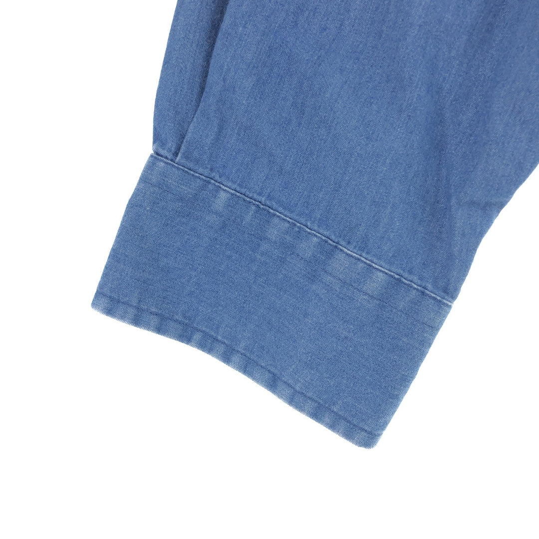 Tommy Hilfiger Long Sleeve Button Down Denim Shirt Men's XL /eaa453021