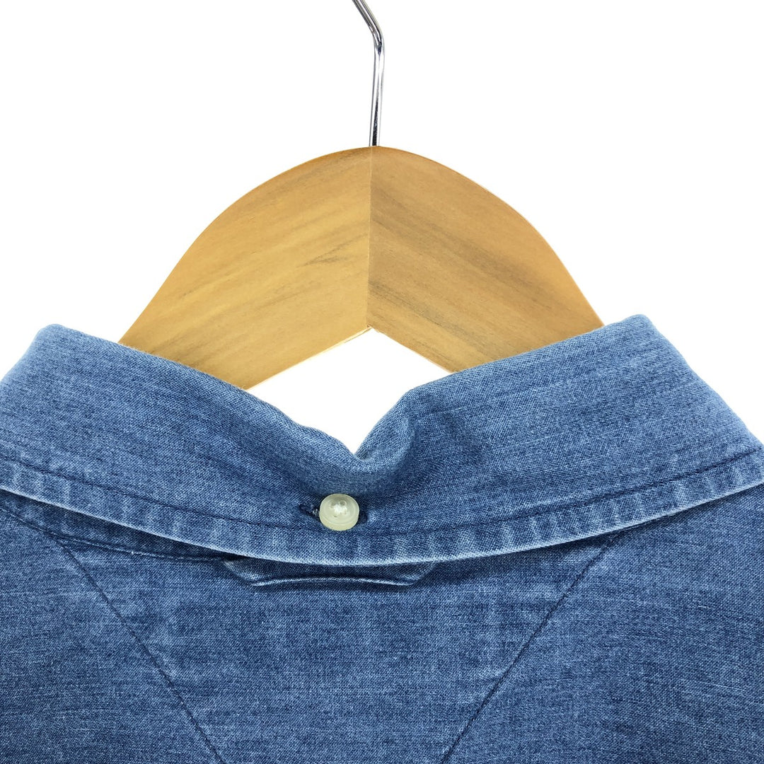 Tommy Hilfiger Long Sleeve Button Down Denim Shirt Men's XL /eaa453021