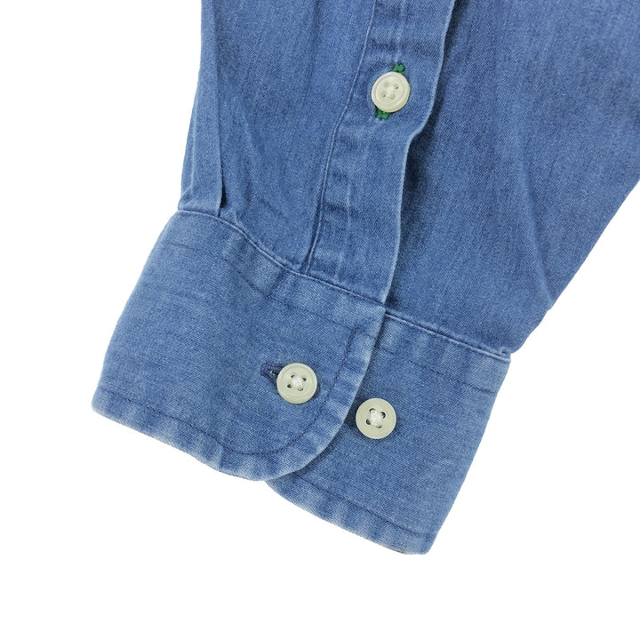 Tommy Hilfiger Long Sleeve Button Down Denim Shirt Men's XL /eaa453021