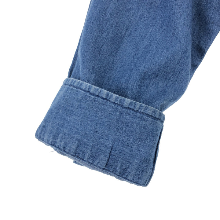 Tommy Hilfiger Long Sleeve Button Down Denim Shirt Men's XL /eaa453021