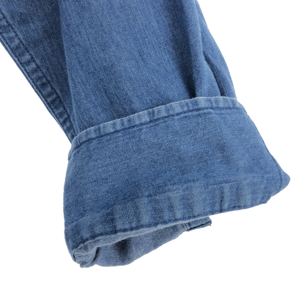 Tommy Hilfiger Long Sleeve Button Down Denim Shirt Men's XL /eaa453021