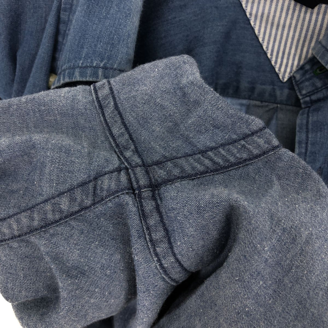 Tommy Hilfiger Long Sleeve Button Down Denim Shirt Men's XL /eaa453021