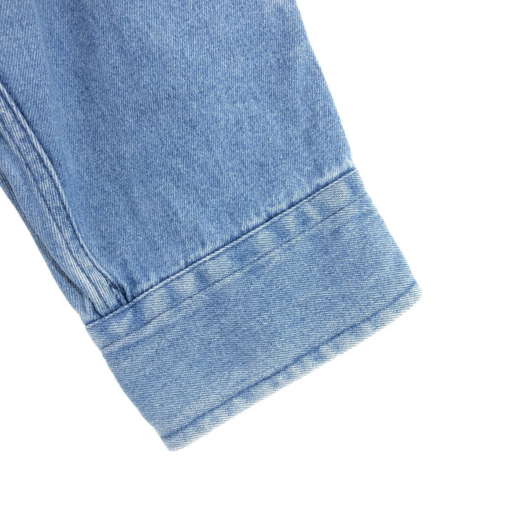 90'S ~ Tommy Hilfiger Long Sleeve Button Down Denim Shirt Men's XL Vintage / eaa453023