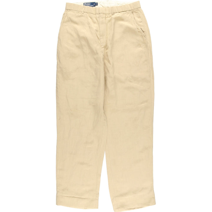 Ralph Lauren POLO by Ralph Lauren linen pants slacks men's w32 /eaa453181