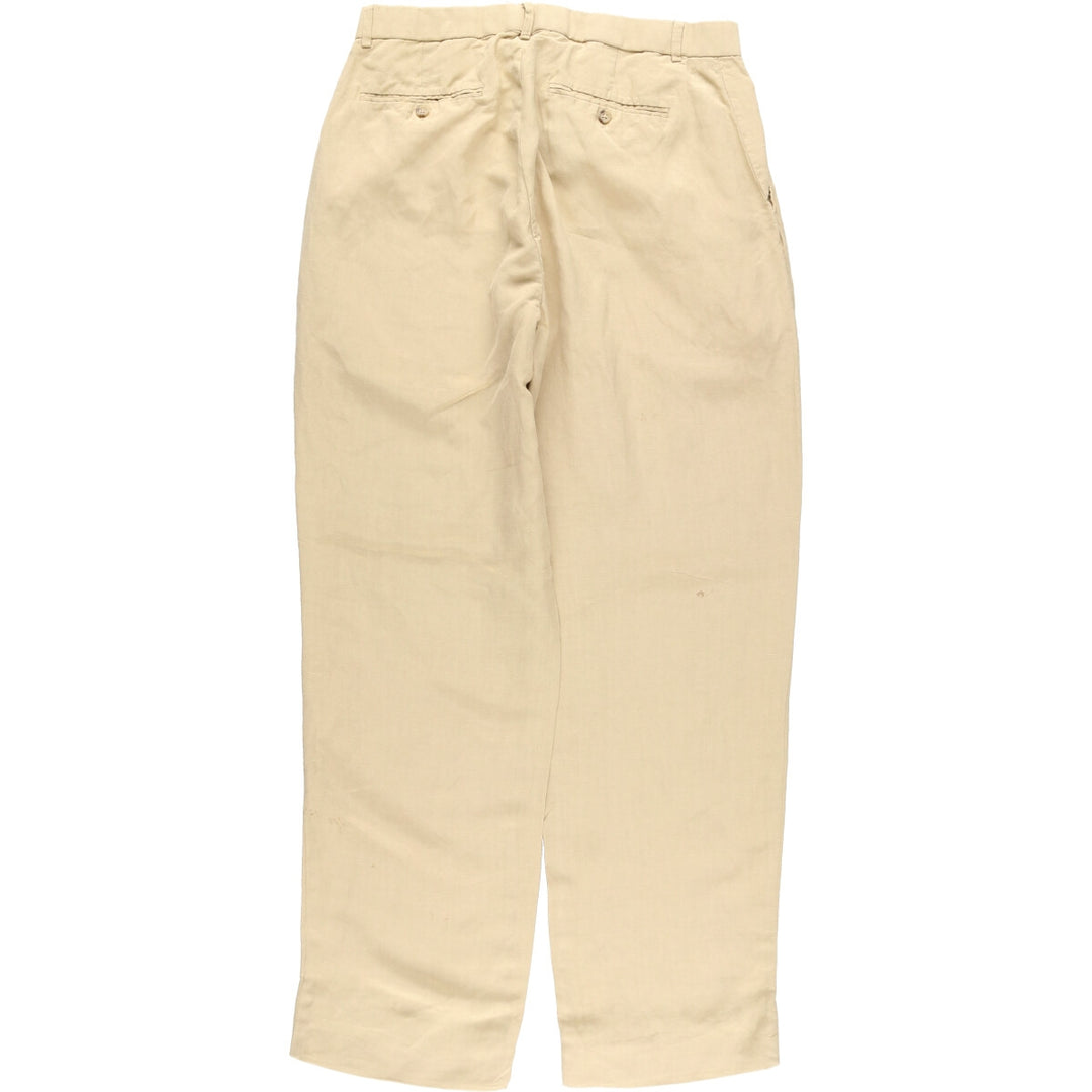 Ralph Lauren POLO by Ralph Lauren linen pants slacks men's w32 /eaa453181