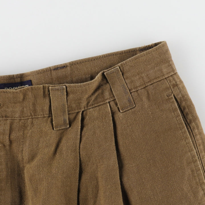 90'S Levi's DOCKERS khakis two-pleat linen pants slacks made in USA men's w34 vintage /eaa453189