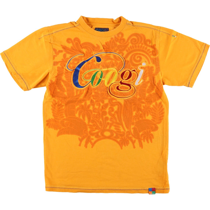 00'S COOGI Short Sleeve Logo T-Shirt Women's XL /eaa453220