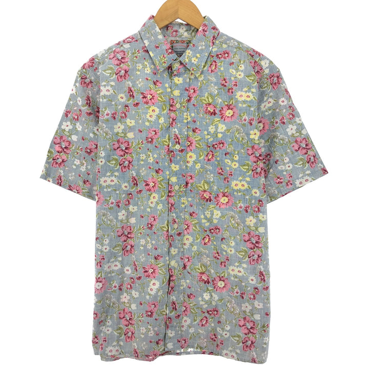 Reyn Spooner COMMEMORATIVE CLASSICS All-over floral Hawaiian aloha shirt, men's L, vintage /eaa453302