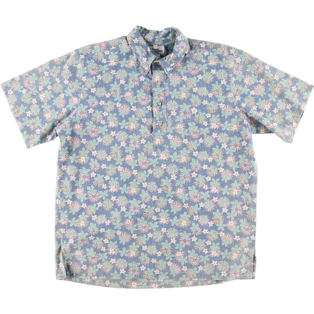 90'S Reyn Spooner Swimsuit Tag Bikini Tag Button Down Hawaiian Aloha Shirt Made in Hawaii Men's L /eaa453304