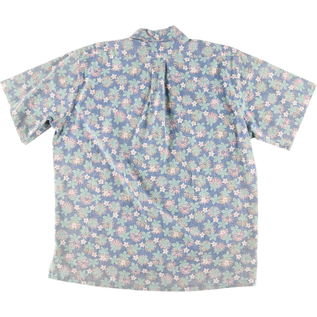 90'S Reyn Spooner Swimsuit Tag Bikini Tag Button Down Hawaiian Aloha Shirt Made in Hawaii Men's L /eaa453304