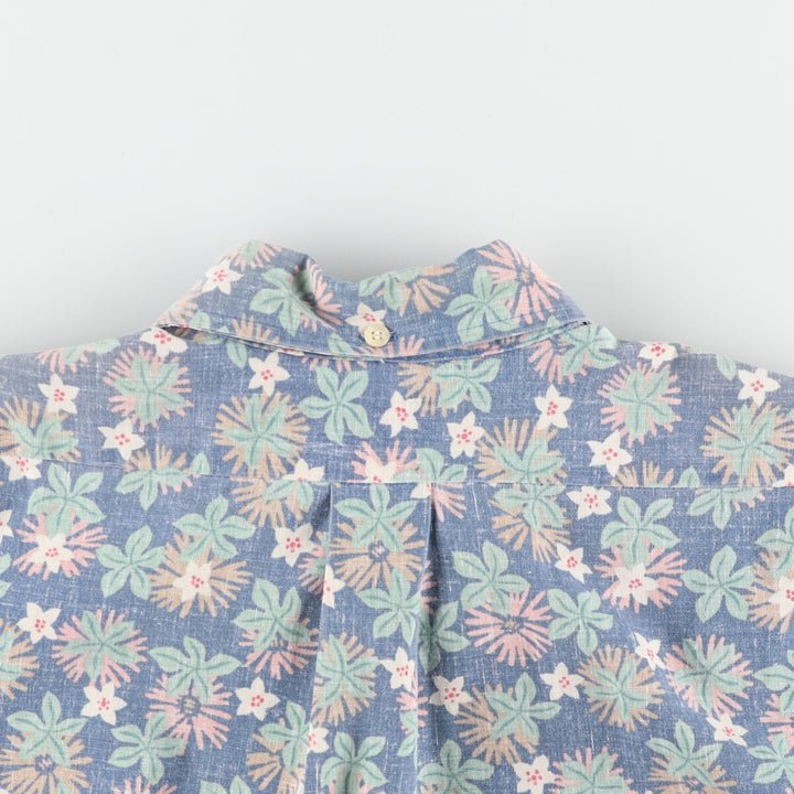 90'S Reyn Spooner Swimsuit Tag Bikini Tag Button Down Hawaiian Aloha Shirt Made in Hawaii Men's L /eaa453304