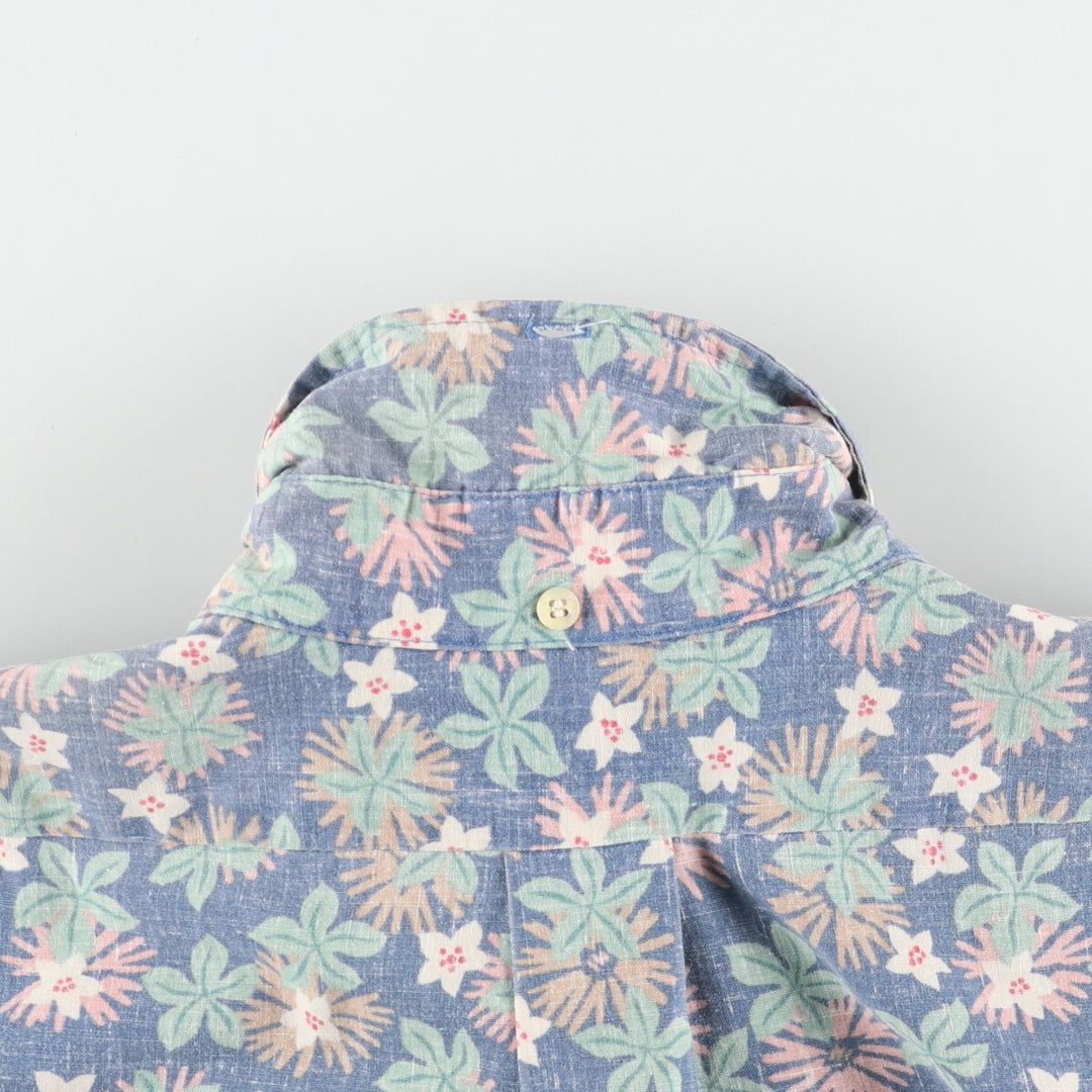 90'S Reyn Spooner Swimsuit Tag Bikini Tag Button Down Hawaiian Aloha Shirt Made in Hawaii Men's L /eaa453304