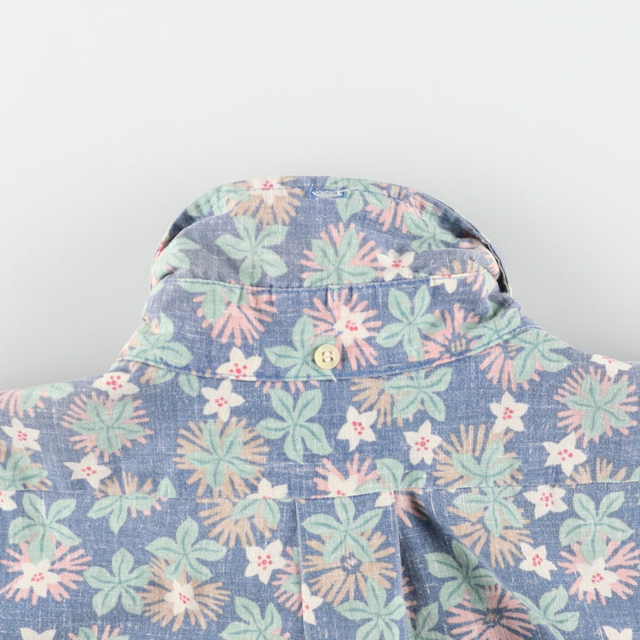 90'S Reyn Spooner Swimsuit Tag Bikini Tag Button Down Hawaiian Aloha Shirt Made in Hawaii Men's L /eaa453304