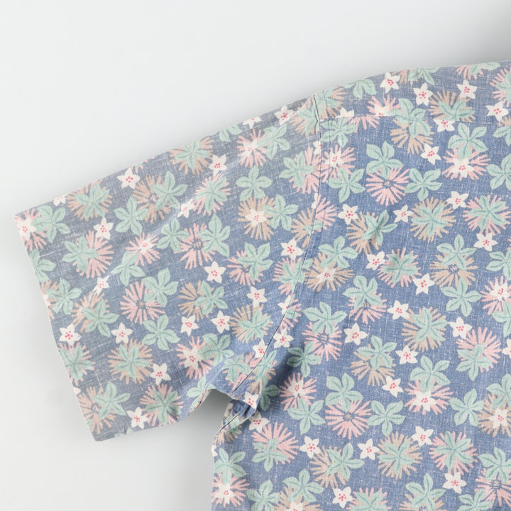 90'S Reyn Spooner Swimsuit Tag Bikini Tag Button Down Hawaiian Aloha Shirt Made in Hawaii Men's L /eaa453304