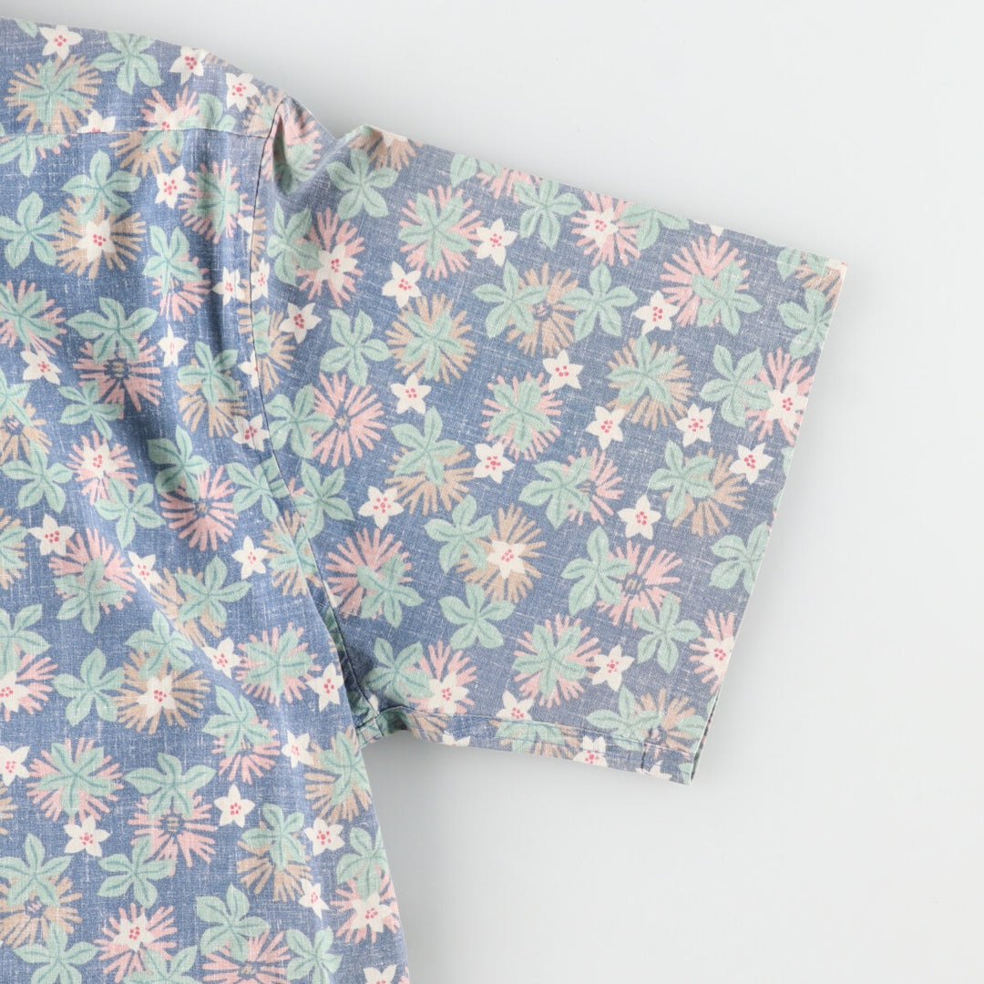 90'S Reyn Spooner Swimsuit Tag Bikini Tag Button Down Hawaiian Aloha Shirt Made in Hawaii Men's L /eaa453304