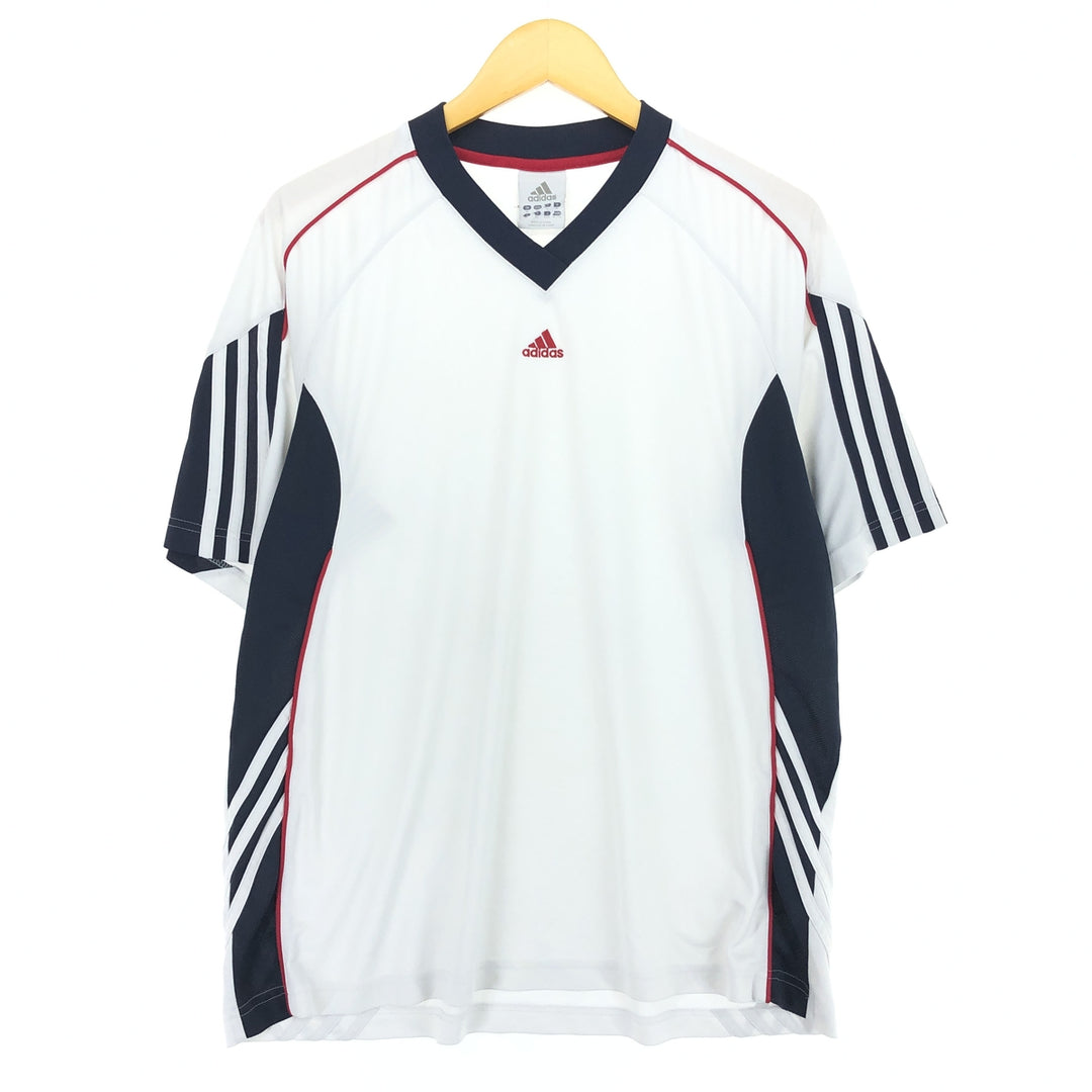 00'S Adidas V-neck soccer uniform game shirt Men's XL /eaa453335