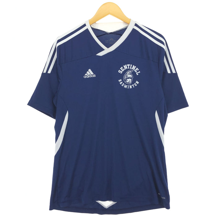 Adidas V-neck soccer uniform game shirt men's L /eaa453337