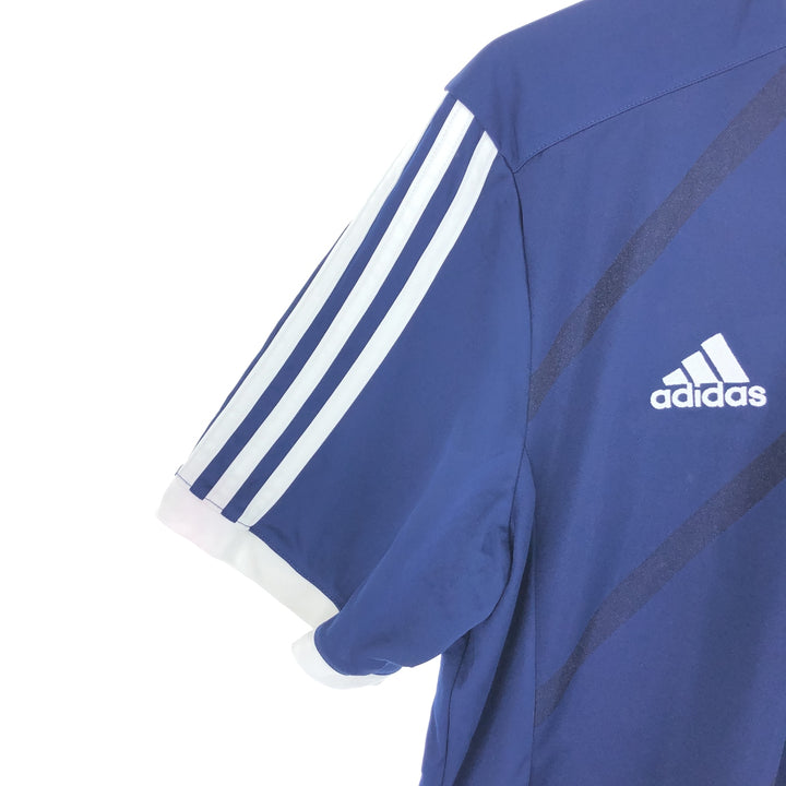 Adidas V-neck soccer uniform game shirt men's L /eaa453342