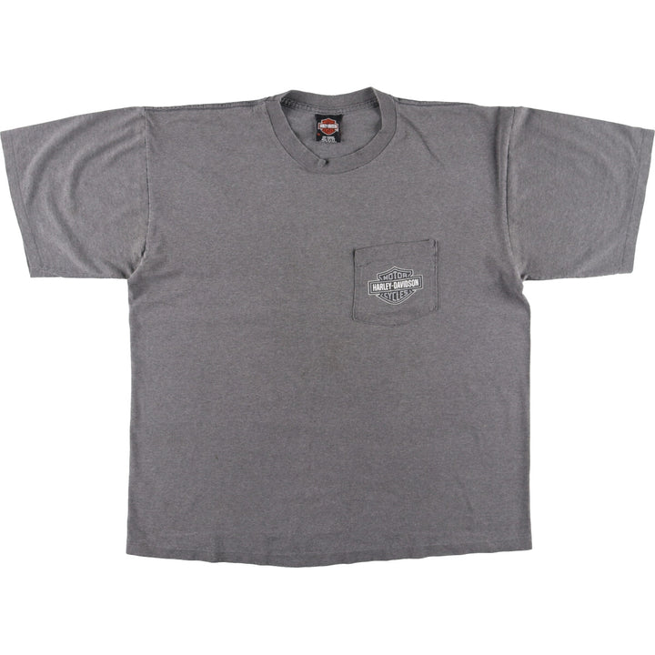 90'S Harley-Davidson Motorcycle Bike T-shirt Made in USA Men's XL Vintage /eaa453390