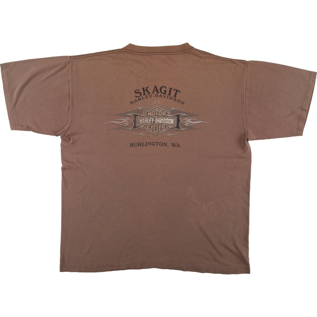 90'S Harley-Davidson Motorcycle Bike T-shirt Made in USA Men's XL Vintage /eaa453391