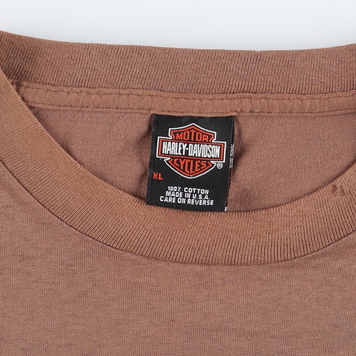 90'S Harley-Davidson Motorcycle Bike T-shirt Made in USA Men's XL Vintage /eaa453391