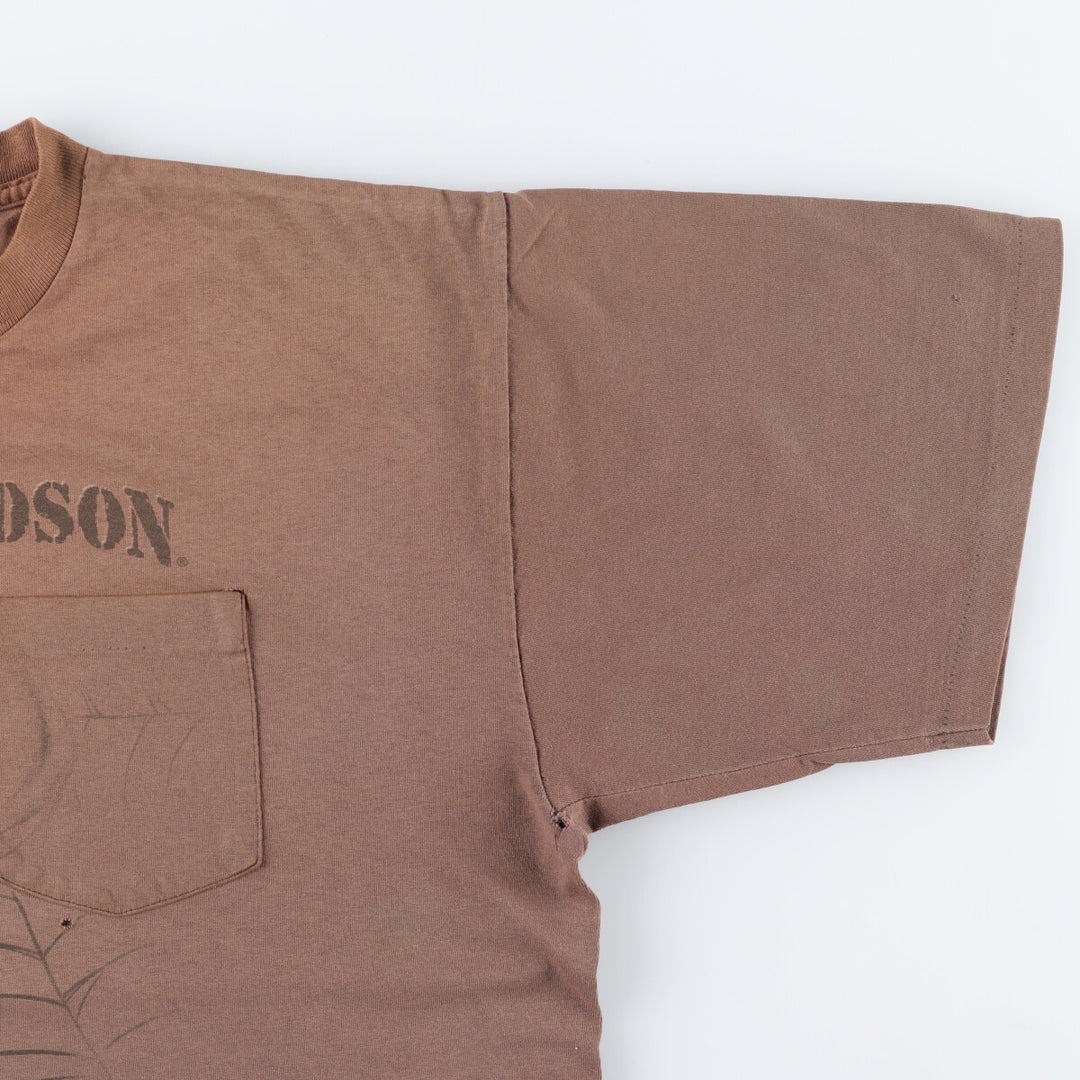 90'S Harley-Davidson Motorcycle Bike T-shirt Made in USA Men's XL Vintage /eaa453391