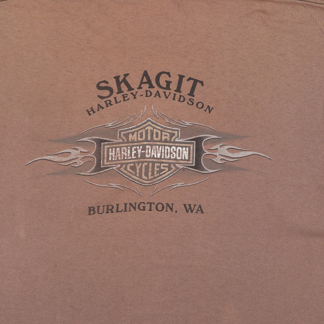 90'S Harley-Davidson Motorcycle Bike T-shirt Made in USA Men's XL Vintage /eaa453391