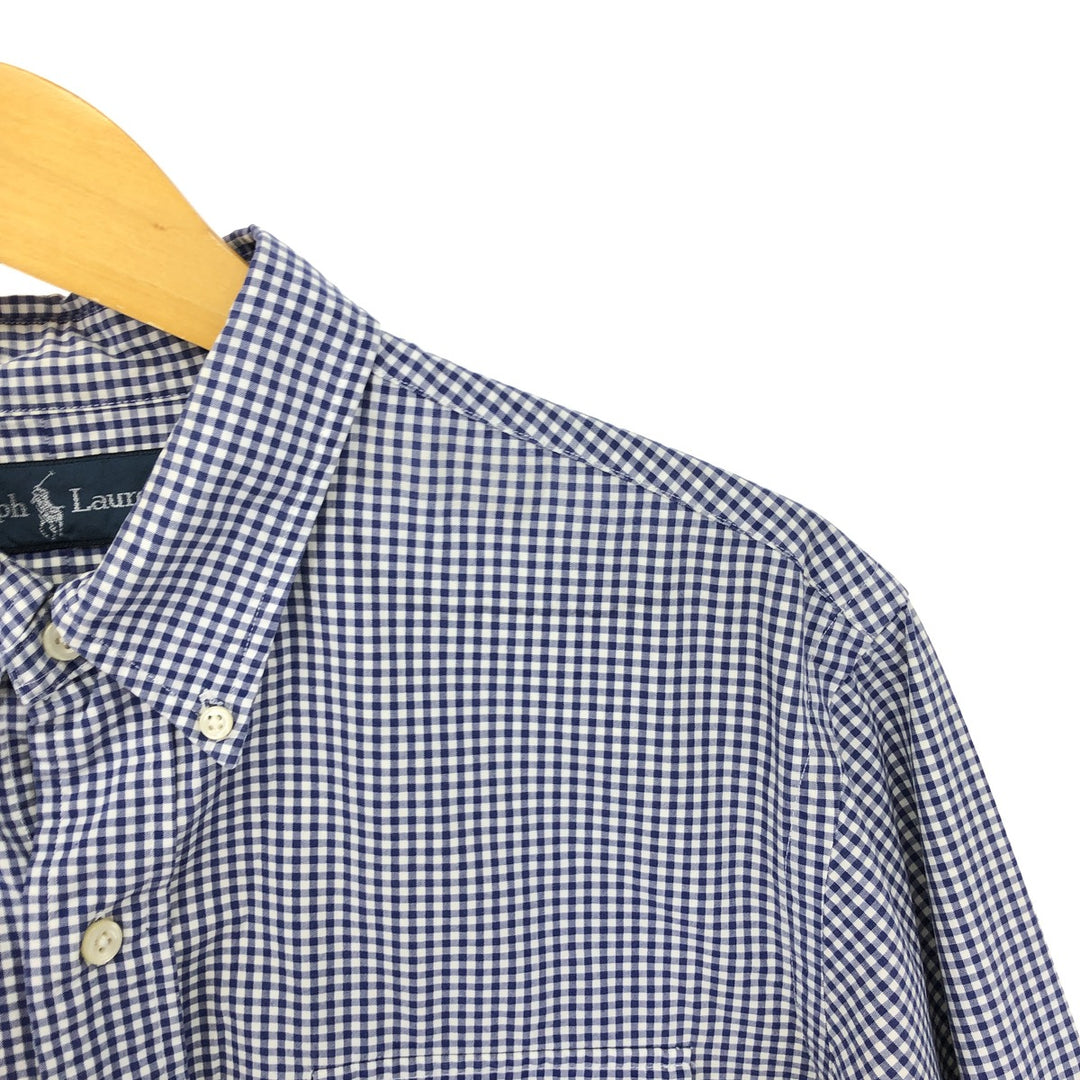 Ralph Lauren RALPH LAUREN Long Sleeve Button Down Check Shirt Men's L /eaa453480