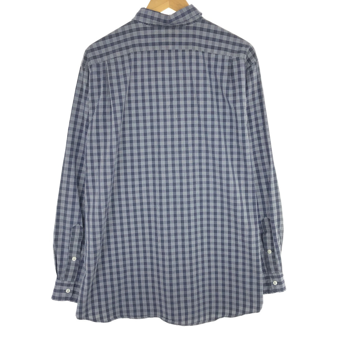 Ralph Lauren LOWELL SPORT long sleeve cotton check shirt, men's L /eaa453482