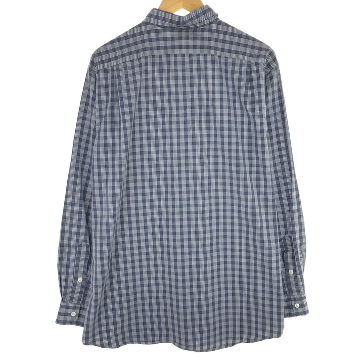Ralph Lauren LOWELL SPORT long sleeve cotton check shirt, men's L /eaa453482