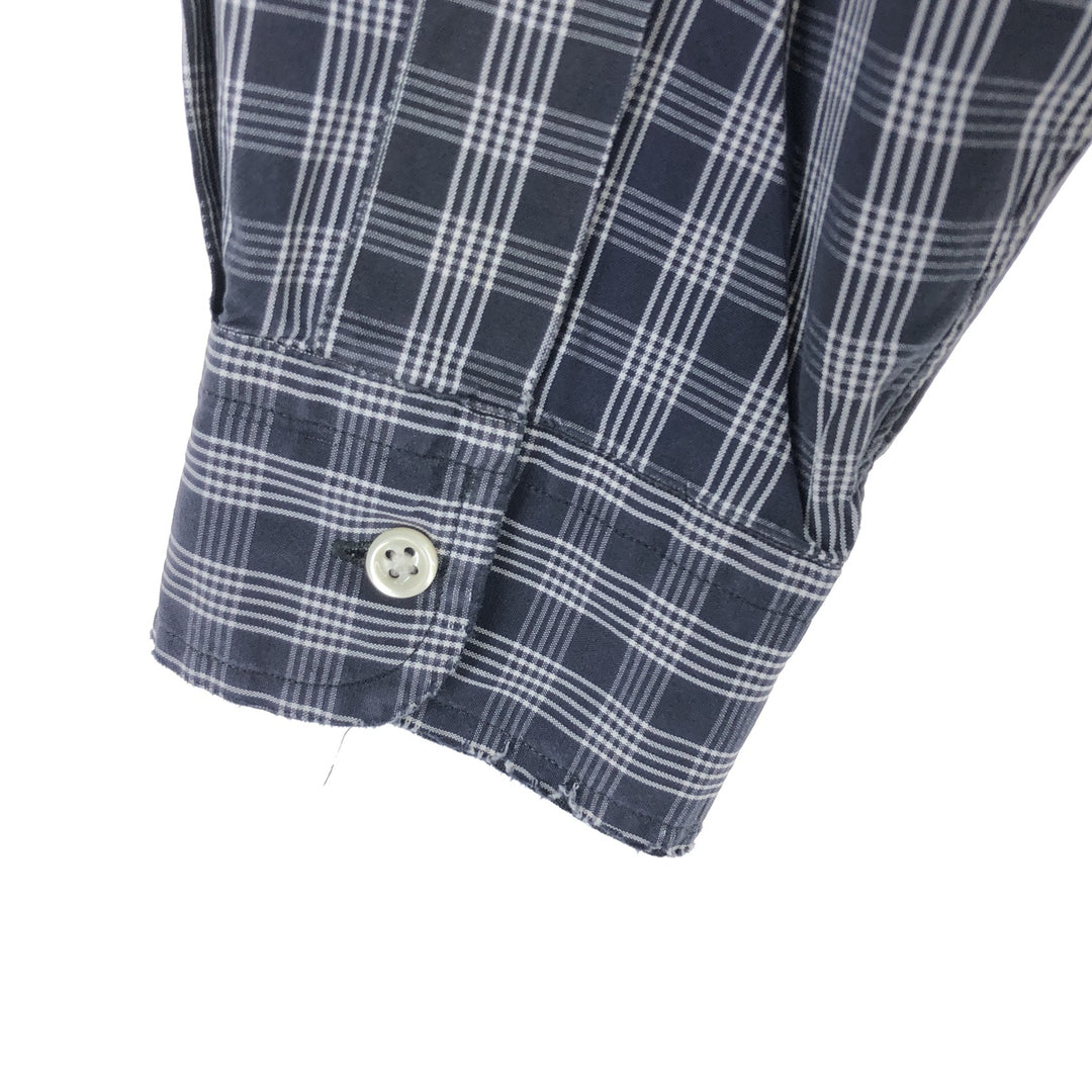 Ralph Lauren LOWELL SPORT long sleeve cotton check shirt, men's L /eaa453482