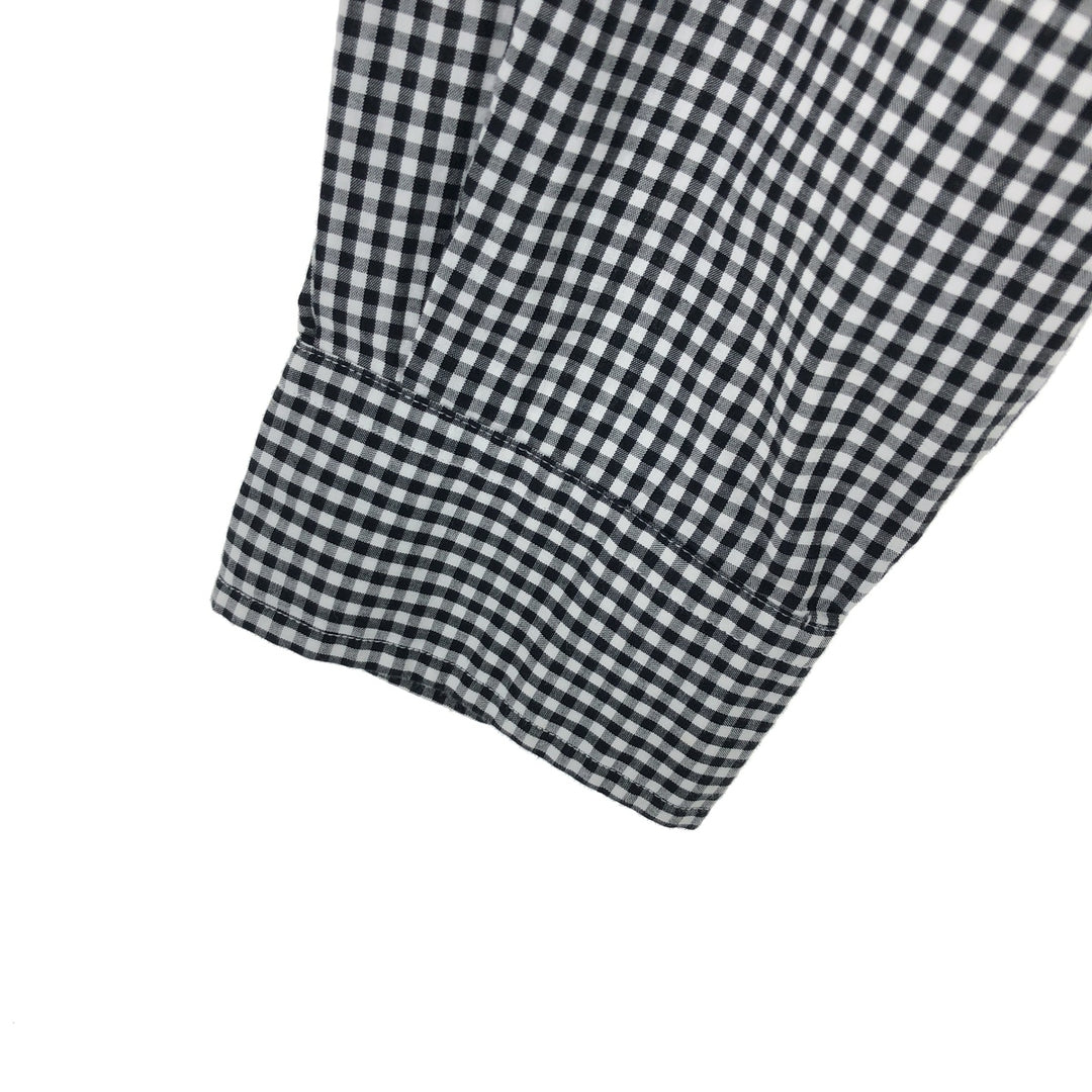 Ralph Lauren BLAKE Gingham Check Long Sleeve Button Down Check Shirt Men's L /eaa453486