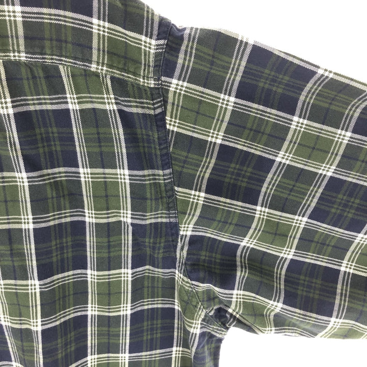 Ralph Lauren POLO JEANS COMPANY Long Sleeve Cotton Check Shirt Men's XL /eaa453487