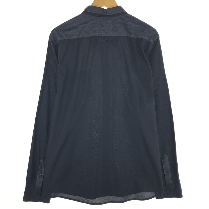 Guess SLIM FIT long sleeve cotton shirt, men's XXL /eaa453490