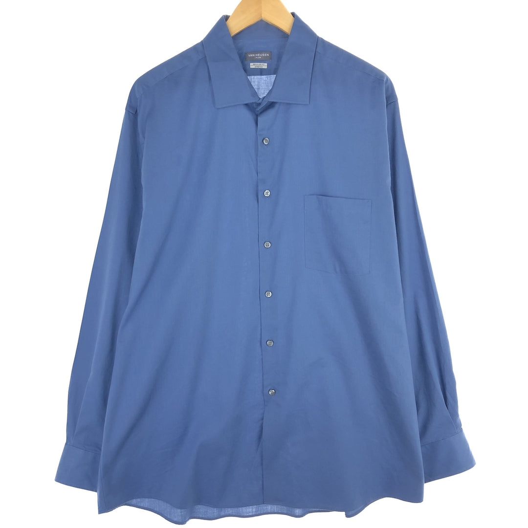 VAN HEUSEN REGULAR FIT STRETCH long sleeve shirt, men's XL /eaa453491